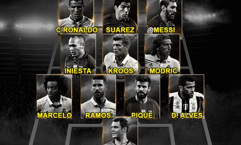 cầu thủ xuất sắc nhất năm của FIFA 